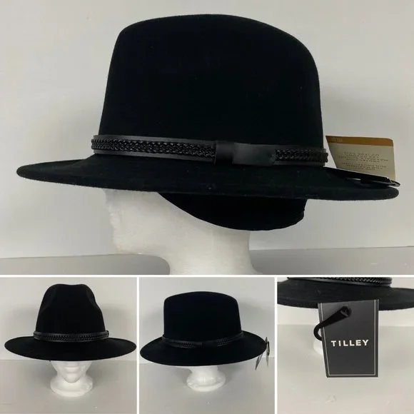 Tilley Accessories Nwt Tilley Endurables Wool Fedora Tuckaway